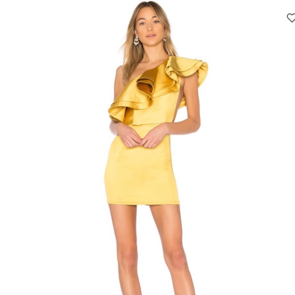 x REVOLVE Joey Mini Dress in Yellow
Michael Costello